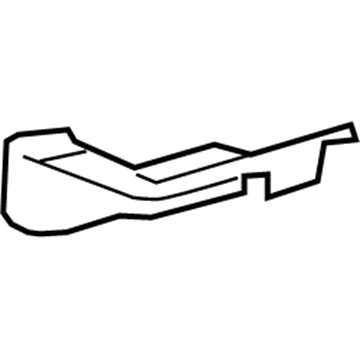 Mercedes-Benz ML320 Exhaust Heat Shield - 164-682-42-71