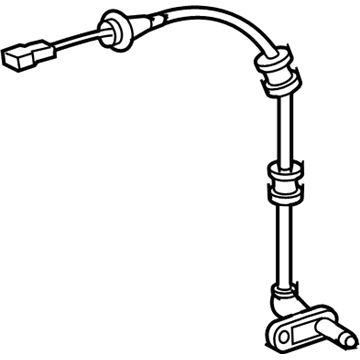 Mercedes-Benz E550 ABS Wheel Speed Sensor - 207-905-96-02