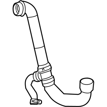 2014 Mercedes-Benz SL65 AMG Radiator Hose - 231-501-22-82