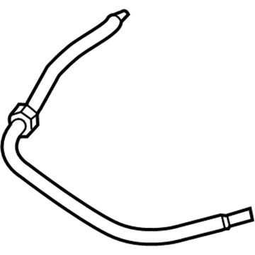 Mercedes-Benz 231-501-05-25 Vent Hose