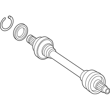 Mercedes-Benz SLC43 AMG Axle Shaft - 172-350-93-01