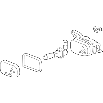 2010 Mercedes-Benz SLK300 Daytime Running Lights - 203-820-03-59-64