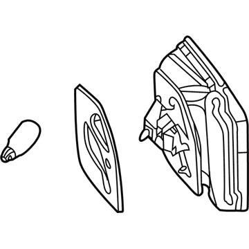 2010 Mercedes-Benz E550 Back Up Light - 212-906-02-58-64