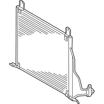 Mercedes-Benz 230-500-13-04 Condenser Assembly