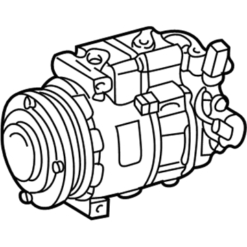 2003 Mercedes-Benz SL55 AMG A/C Compressor - 001-230-29-11-80