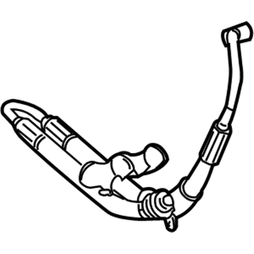 2004 Mercedes-Benz S600 Power Steering Hose - 220-320-57-72