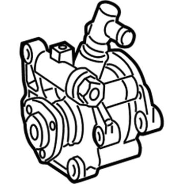 Mercedes-Benz CL600 Power Steering Pump - 003-466-52-01-80