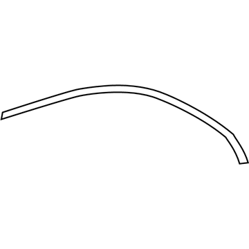 Mercedes-Benz 205-690-73-07 Upper Molding