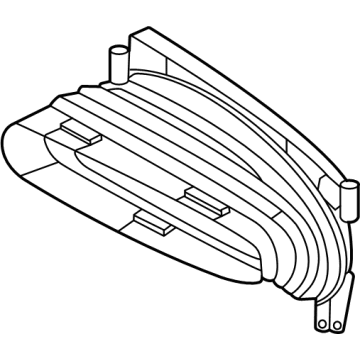 Mercedes-Benz 177-090-20-01 Intake Hose