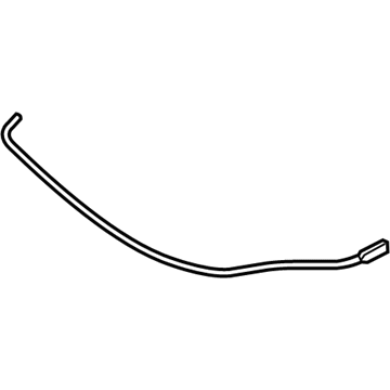 2009 Mercedes-Benz R320 Hood Release Cable - 251-880-00-59-64