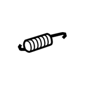 Mercedes-Benz 204-757-01-29 Hinge Spring