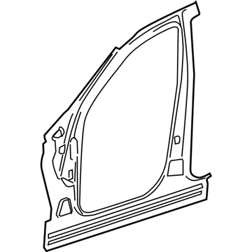 Mercedes-Benz 164-630-58-01 Inner Panel