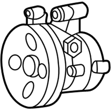 2004 Mercedes-Benz CLK55 AMG Power Steering Pump - 002-466-97-01-80