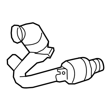 2023 Mercedes-Benz G550 Catalytic Converter - 463-490-74-00