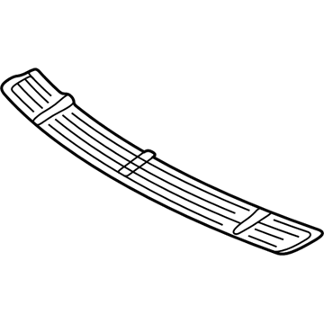 Mercedes-Benz 220-880-02-05-6257 Vent Grille