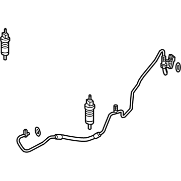 Mercedes-Benz 207-830-40-15 Liquid Line