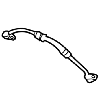 Mercedes-Benz 278-090-00-00 OIL FEED LINE