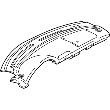 Mercedes-Benz 170-680-21-87 Instrument Panel