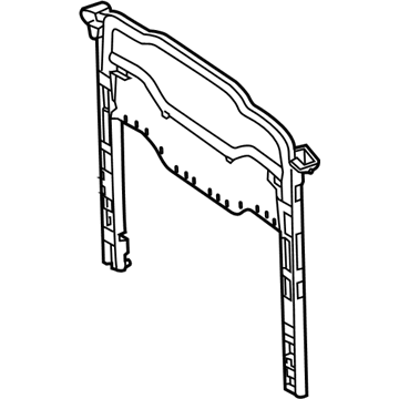 Mercedes-Benz 238-860-00-74 Deflector Assembly