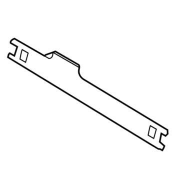 Mercedes-Benz 212-501-00-71 Lower Duct Support Bracket