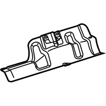 Mercedes-Benz 275-142-05-20 Rear Shield