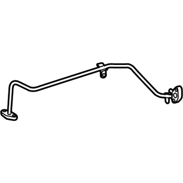 Mercedes-Benz 275-090-32-77 Oil Feed Tube