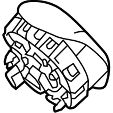 Mercedes-Benz 166-860-00-02-8490 Driver Inflator Module