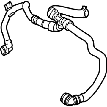 Mercedes-Benz 222-501-11-01 Upper Hose