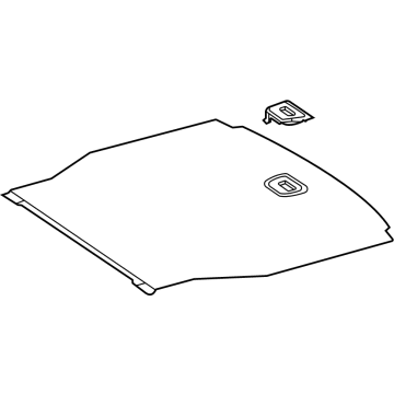 Mercedes-Benz 206-680-37-00-9F08 Floor Cover