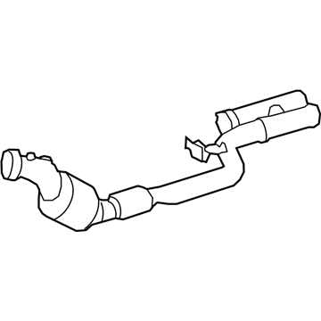 Mercedes-Benz S65 AMG Catalytic Converter - 217-490-21-00