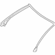 Mercedes-Benz 207-671-01-20 Sealing Frame