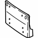 Mercedes-Benz 117-885-29-00 License Bracket