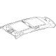 Mercedes-Benz 296-690-81-00-1D35 Headliner