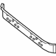 Mercedes-Benz 222-610-12-00 Spare Tire Panel Front Extension