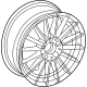 Mercedes-Benz 213-401-56-00-7X45 Wheel