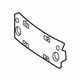 Mercedes-Benz 253-885-16-02 License Bracket