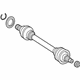 Mercedes-Benz 222-350-14-05 Axle Assembly