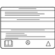 Mercedes-Benz 003-584-24-38 Caution Label