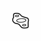 Mercedes-Benz 279-187-01-80 Oil Return Tube Gasket