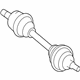 Mercedes-Benz 166-330-14-00 Axle Assembly