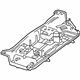 Mercedes-Benz 212-545-32-47 Control Module Bracket