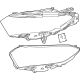 Mercedes-Benz 296-906-95-01 Headlamp Assembly