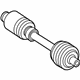 Mercedes-Benz 211-330-17-01 Axle Assembly