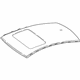 Mercedes-Benz 253-650-09-00 Roof Panel