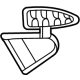 Mercedes-Benz 296-692-25-00-1D03 Seat Belt Guide