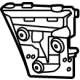 Mercedes-Benz 247-885-33-00 Side Mount