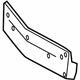 Mercedes-Benz 218-885-29-81 License Bracket