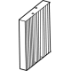 Mercedes-Benz 247-830-72-03 Cabin Air Filter