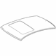 Mercedes-Benz 212-650-04-09 Roof Panel