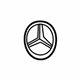 Mercedes-Benz 208-758-00-58 Emblem